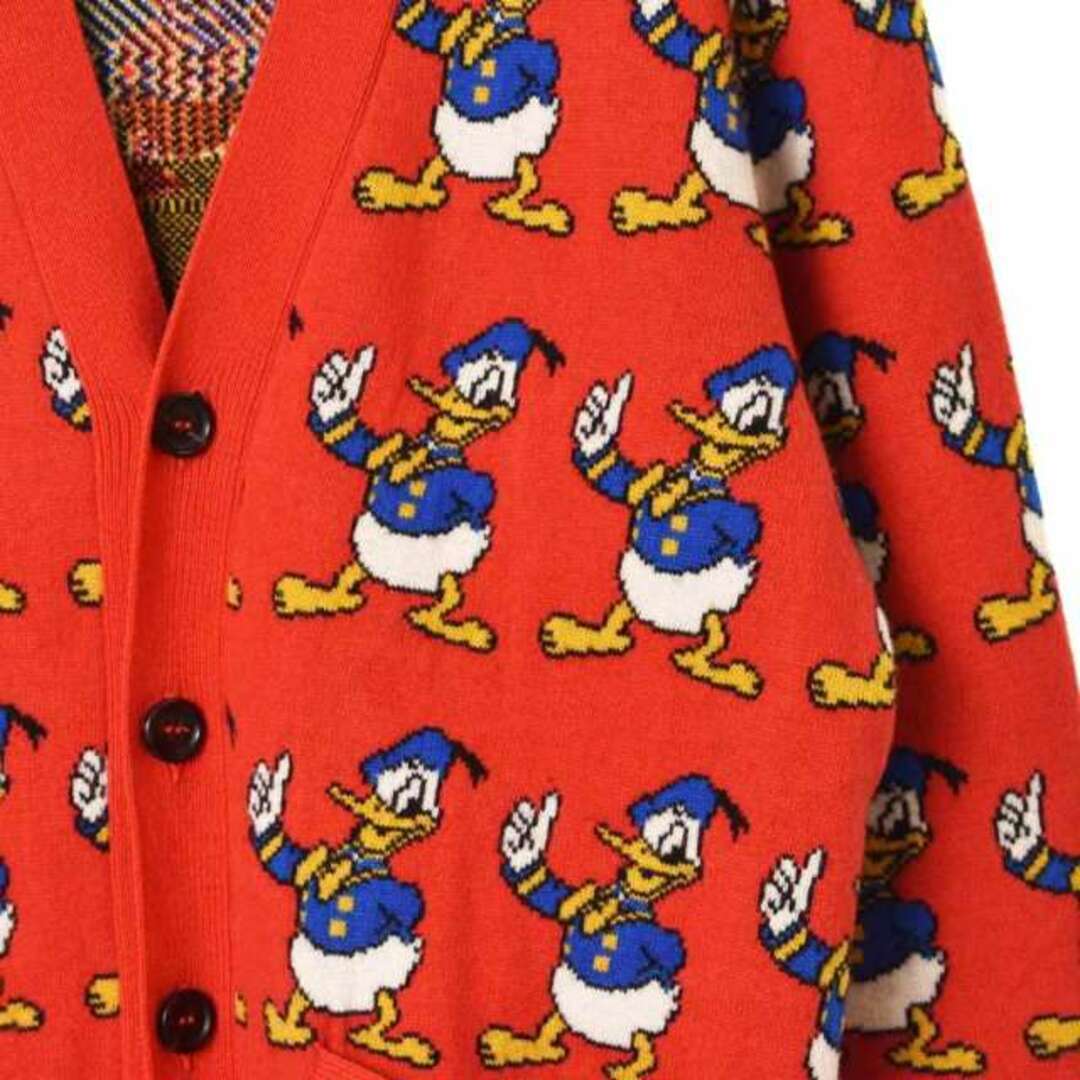 Gucci Disney Donald Back Embroidered Cardigan V-Neck Mens Size XS