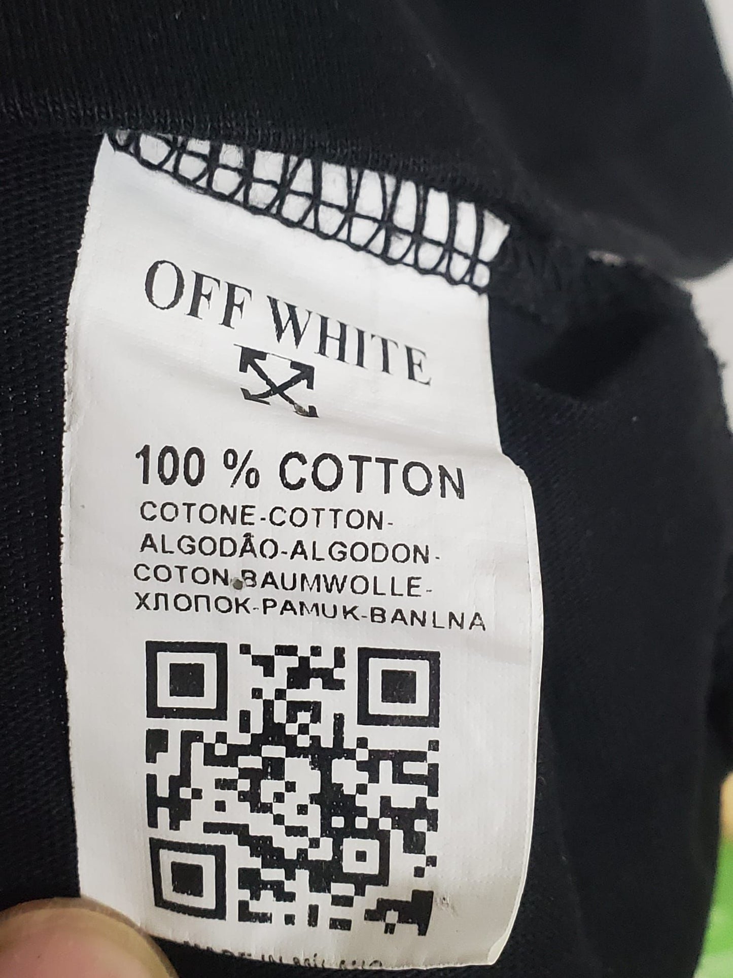 Off-White Flash Date Camera T-Shirt - Black   